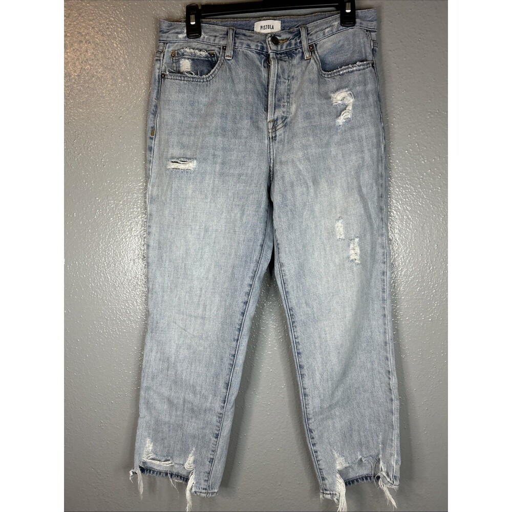 Pistola Jeans Women’s Size 29 Charlie High Rise Straight Leg Denim Ankle